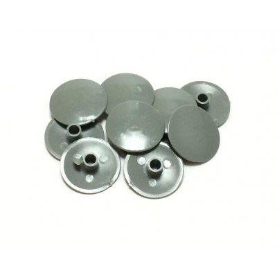 Заглушка под эксцентрик №17 металлик